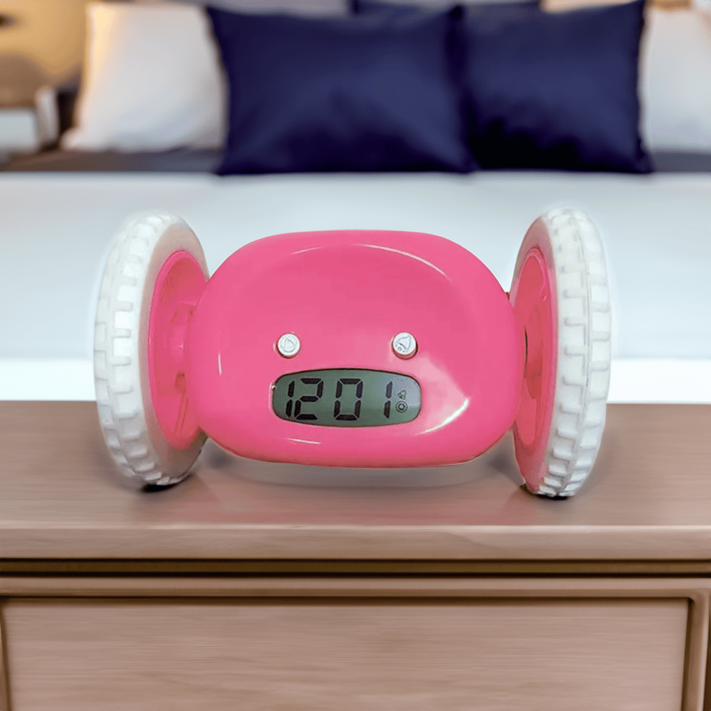 LED Lazy Alarm Clock