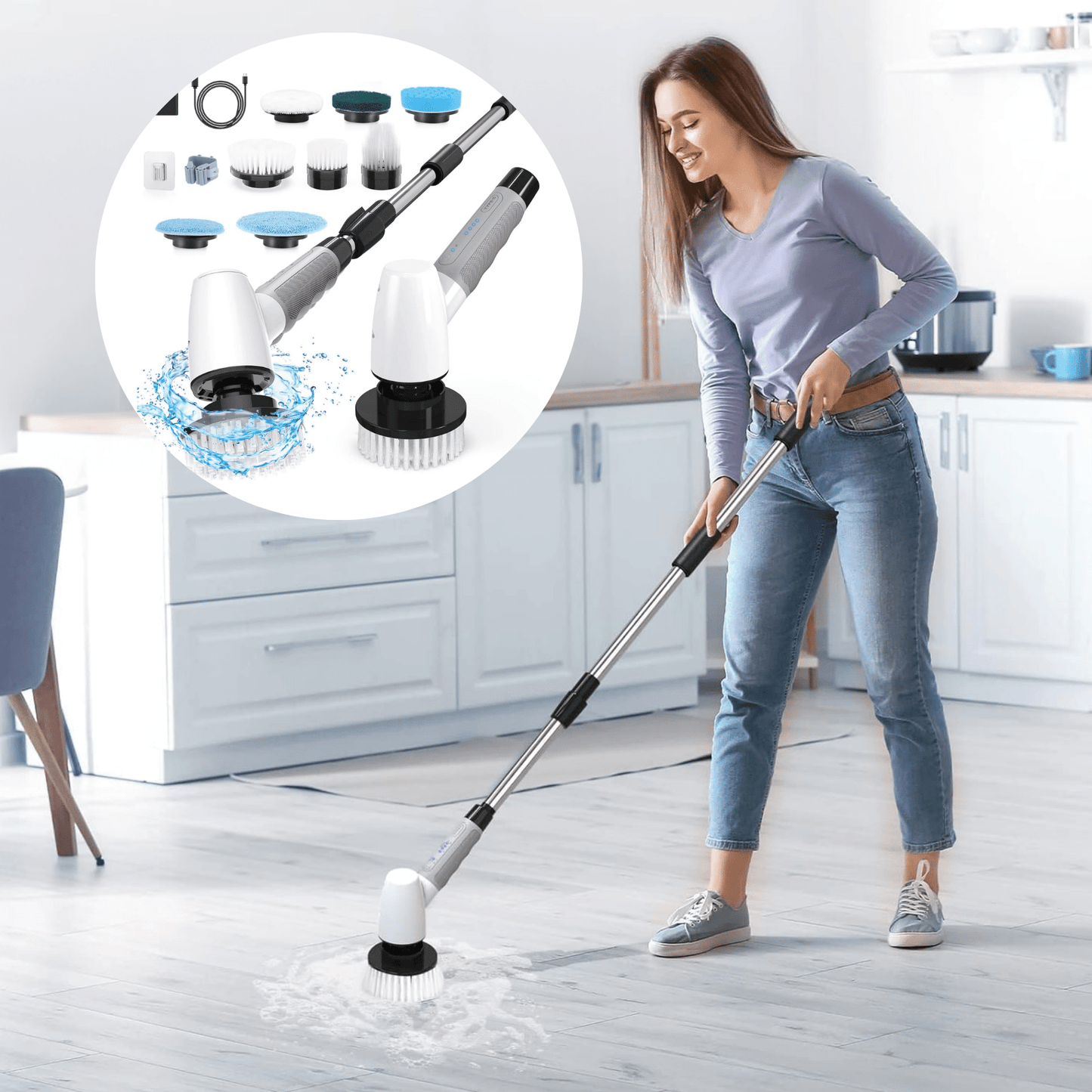 Electric Spin Scrubber